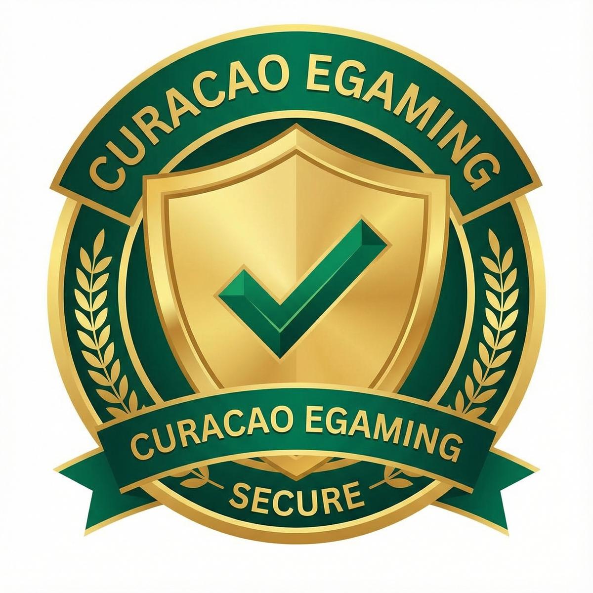 Sello de licencia Curaçao eGaming que certifica la legalidad de Meridianbet